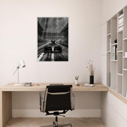 Racing Cat Framed Wall Art | Black Cat in F1 Car Poster | Luxury Motorsport Decor | Funny Animal Art Print | Ready to Hang Framed Gift