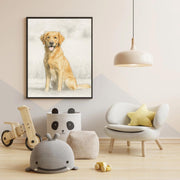 Custom Pencil Sketch Pet Portrait with Partial Colour | Personalised Dog or Cat Drawing from Photo | Hand-Drawn Animal Art Print Gift