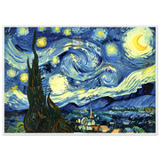 Starry Sky Inspired by Van Gogh – Swirling Night Art